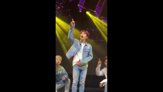 [VK][180617] MONSTA X fancam - Because of U (Kihyun focus) @ The 2nd World Tour: The Connect in London