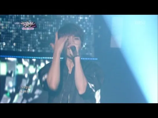 [PERF][140801] KBS Music Bank | INFINITE - Backstage Interview + Back + Ending