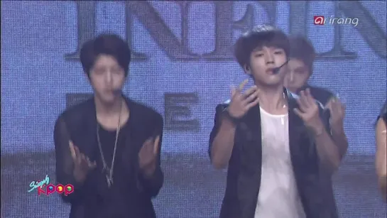 [PERF][140725] ArirangTV "Simply K-Pop" | INFINITE - Back + Ending