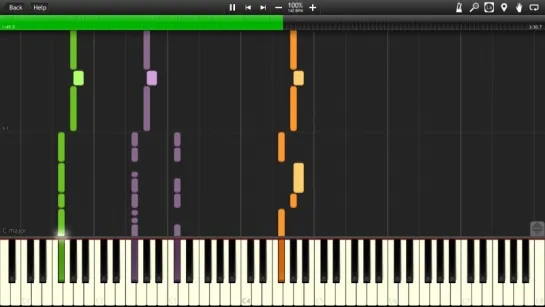 Powerwolf - All We Need Is Blood Synthesia Piano MIDI