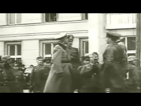 22.09.1939 Совместный парад РККА и Вермахта в Бресте.