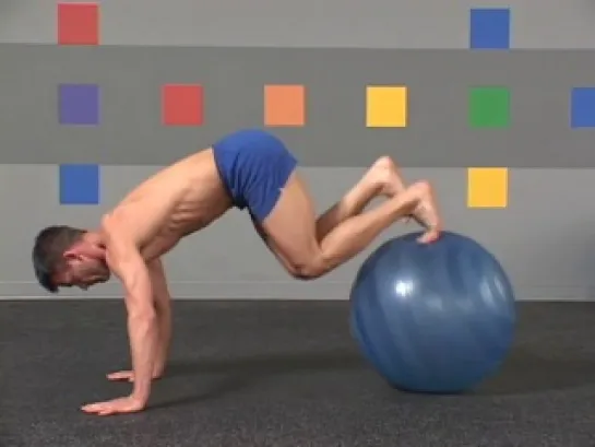 Swiss Ball — Lower Body. Phase 2