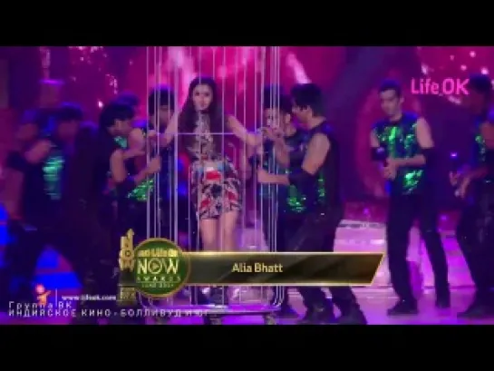 Alia Bhatt performance at Life OK Now Awards 2014