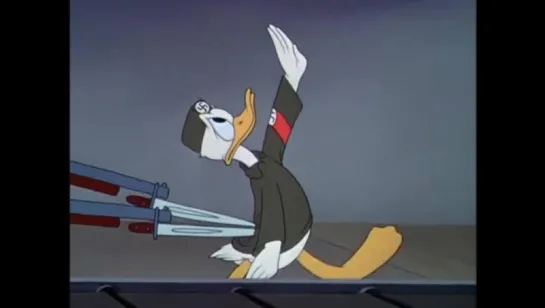 Donald Duck - Der Fuehrer's Face (Disney / Looney Tunes Cartoon) (1943)