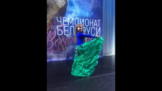 Алина Подгайская, 1 место / CHILDREN СОЛО ПЕРВАЯ ЛИГА / Чемпионат РБ по ORIENTAL 2017