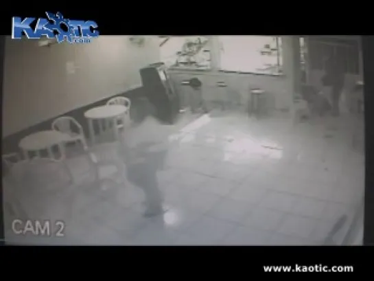 Guy Pulls Out A Gun In A Bar And Calmly Starts Shooting People