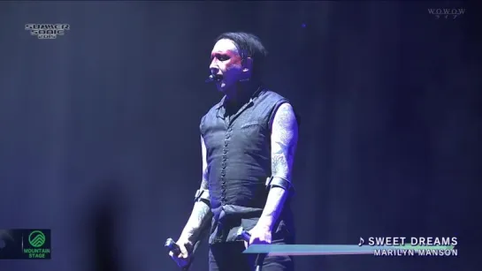 Marilyn Manson live at Summer Sonic Festival 2015 [Pro Shot]