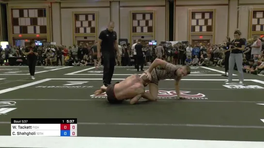 32F 88 kg William Tackett vs Christopher Shahgholi - ADCC East Coast Trials 2023