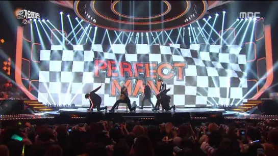 [PERF] 151231 BTS - Perfect Man (Shinhwa) @ MBC Gayo Daejejeon