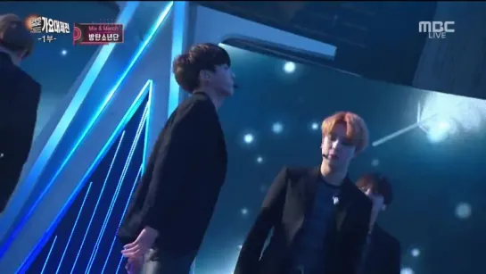 [PERF] 151231 BTS - I NEED U + RUN @ MBC Gayo Daejejeon