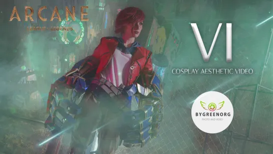 Welcome to the Playground || VI with gauntlets from ARCANE - Cosplay Aesthetic Video (4K UHD)