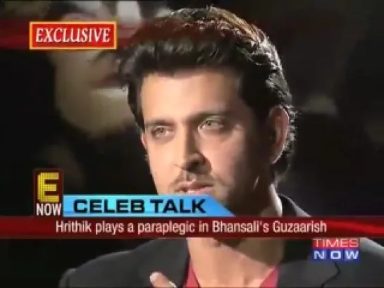 Hrithik Roshan's Interview on Times about Guzaarish