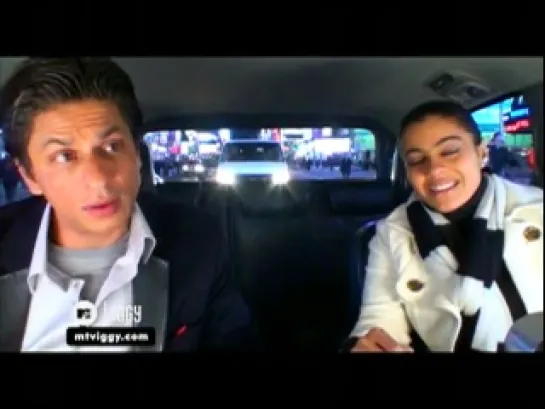 Shahrukh and Kajol in New York