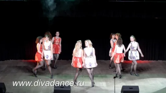 Irish bonfire    ирландский танец от школы танца Divadance