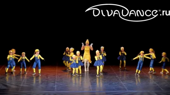 Миньоны - Minions      Dance Mix, детская современная хореография от Divadance