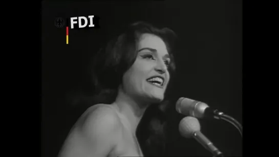 Dalida - Am Tag Als De Regen Kam [Live Berlin 1959] Extrait rare!