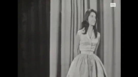 Spectacle de DALIDA (TV SUISSE) 17 novembre 1959 “Téléparade“