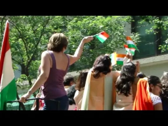 India Independence Day Parade (NY) 2011  Rani Mukherjee