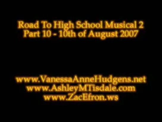 Road to High school musical 2 часть 10