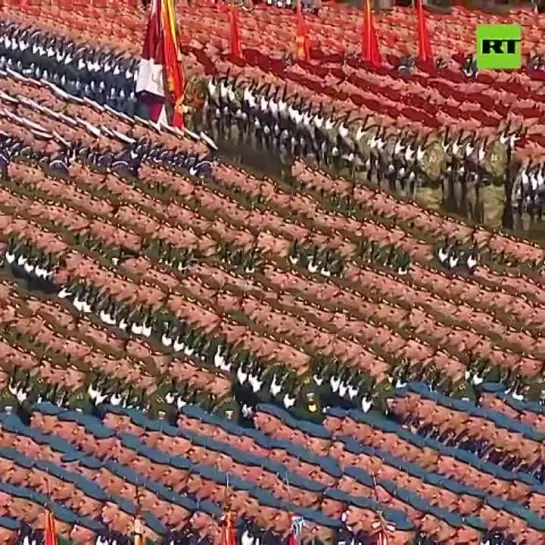 VICTORY DAY MILITARY PARADE HELD IN MOSCOW.