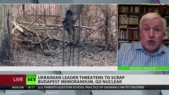 UKRAINE THREATENS TO GO NUCLEAR  ‘DOES THE EU UNDERSTAND WHO THEY SUPPORT’