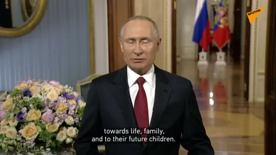 PUTIN CONGRATULATES RUSSIAN WOMEN ON INTERNATIONAL WOMEN's DAY.