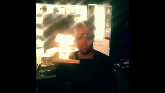 Marilyn Manson on Instagram: "I bring you fire!" (21.05.2015)