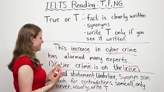 IELTS Reading strategies