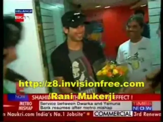 shahid talked about Rani