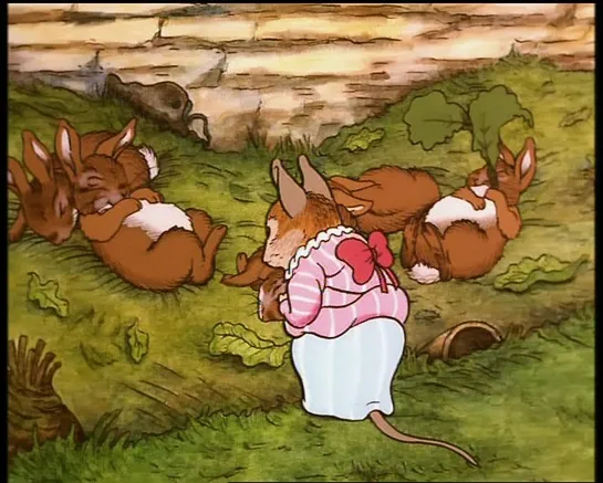 Сказка о крольчатах Флопси и миссис Титлмаус / The Tale Of The Flopsy Bunnies And Mrs. Tittlemouse (1992-1998) мультфильм