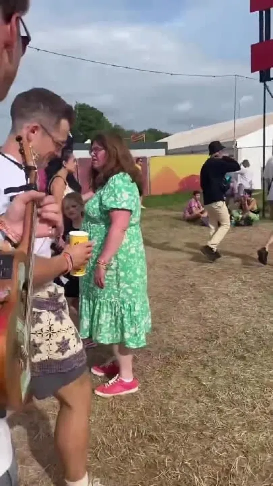 Taron at Glastonbury