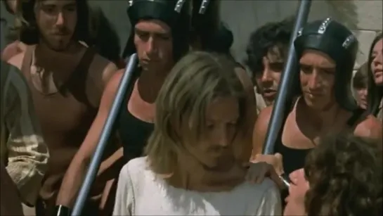 Judas, Jesus, Peter, Apostles, Annas, Caiaphas, Ensemble - The Arrest (film Jesus Christ Superstar 1973)