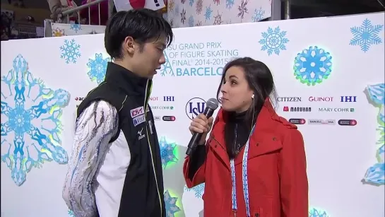 Hanyu Interview  GPF 2014