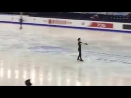 20141211 Yuzuru FS practice run-through