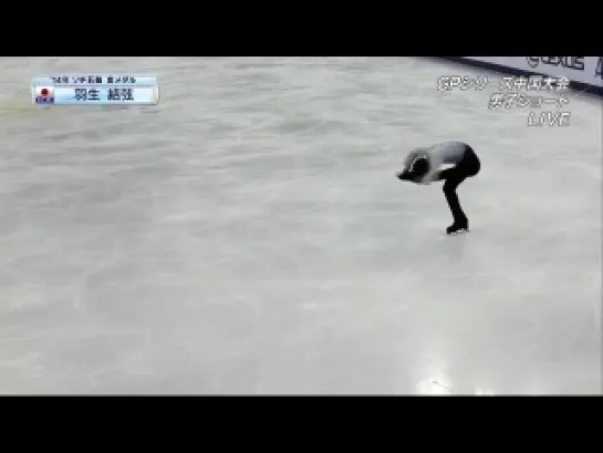 2014 CoC SP - Yuzuru (warm-up, SP, KnC, interview)