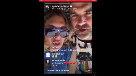 Robbie Ayda Livestream IG 20/04