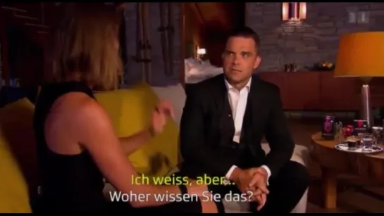 SRF - "Glanz und Gloria" Interview mit Robbie Williams