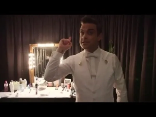 ROBBIE WILLIAMS - backstage p4 Swings Both ways