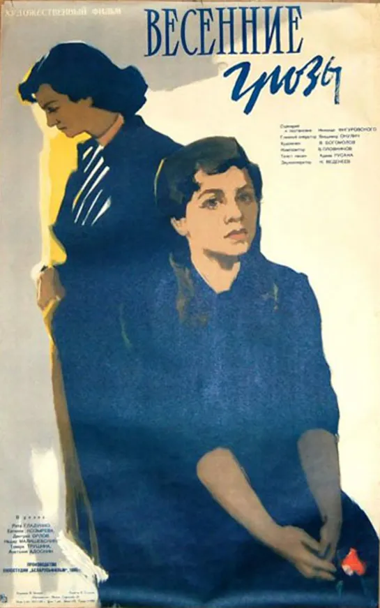 Весенние грозы (1960)