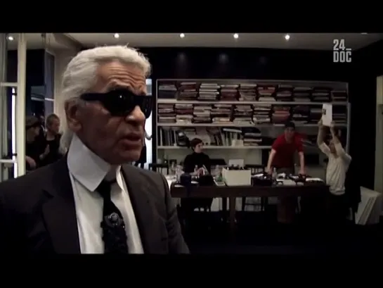 Лагерфельд / Karl Lagerfeld, un roi seul (2008, Франция) Тьерри Демезьер, Албан Тюрле (док. фильм, мода)