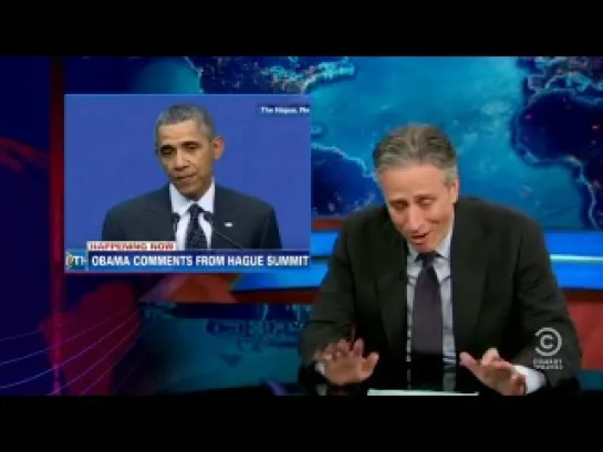 "The Daily Show" with Jon Stewart - The Empire takes back (RU) (25.03.2014г.)