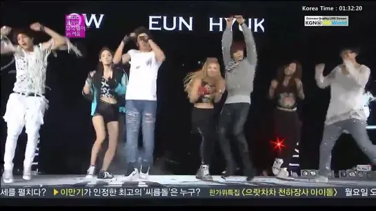 [VIDEO] 121001 EXO & Other Artists - Dance Battle @ SMTown in Seoul