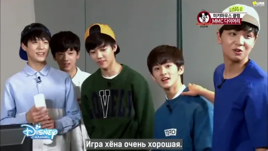 [РУС.СУБ] 150730 Mickey Mouse Club ep.02