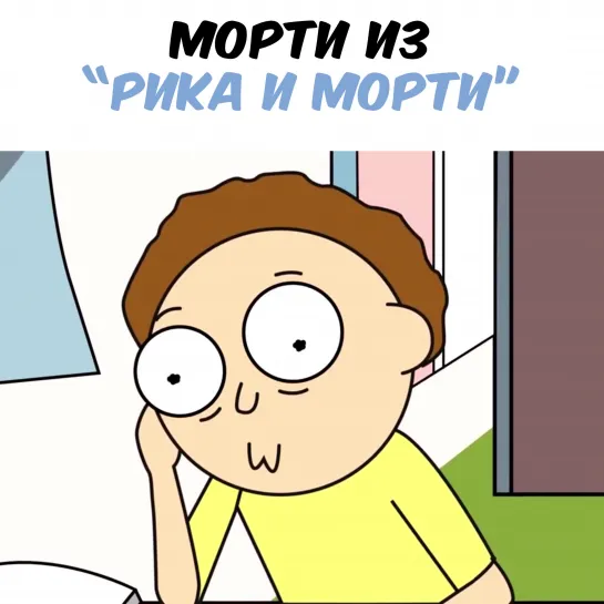 Удивительные приключения Морти из "Рика и Морти"