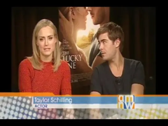 Zac Efron & Taylor Schilling: "The Lucky One"