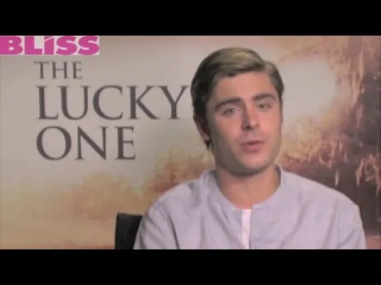 Zac Efron shout out to Bliss readers!