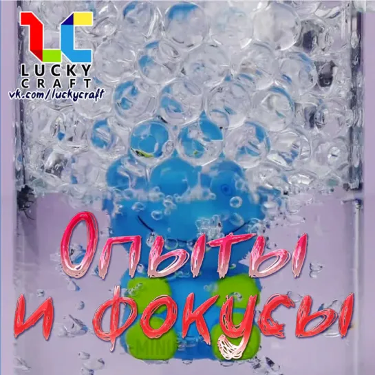 Занимательные опыты и фокусы 💡 vk.com/luckycraft – подпишись!