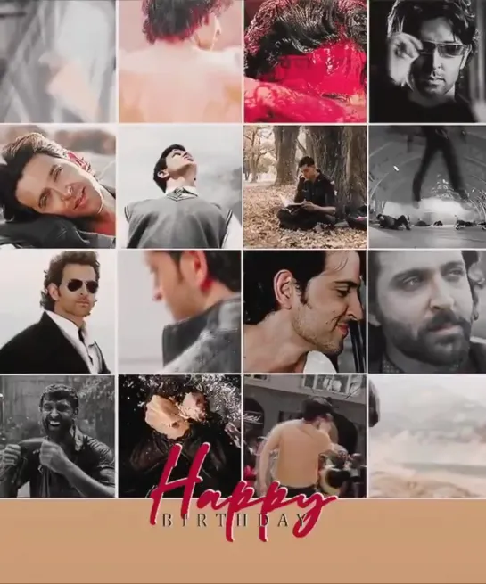 HappyBirthdayHrithikRoshan Best Actor for a reason - The many shades of Hrithik Roshan!