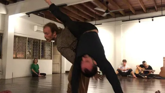 Contact Improvisation with Francisco Borges  Sasha Dodo