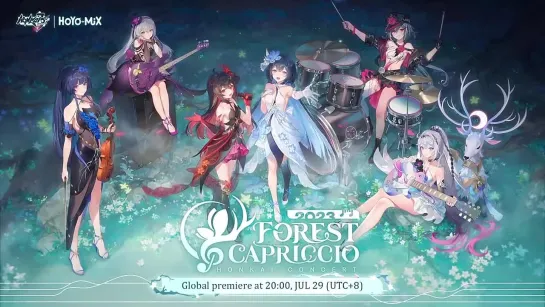 Honkai Impact 3rd Forest Capriccio Online Concert Trailer Animation